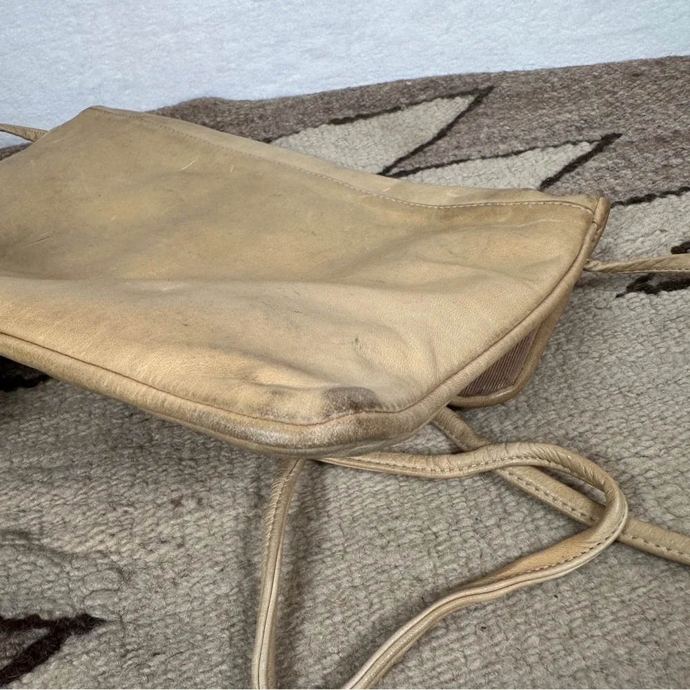 Western crossbody hand painted Beige Shoulder Bag‎ purse cowboy southwest desert